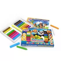 Sweet colours Zestaw plastelina + kredki 8 kolor�w