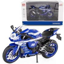Motocykl sportowy wycigowy 1:12 Lena