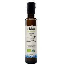 Ekko Olej lniany t�oczony na zimno omega-3 250 ml Bio
