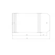 Sztapel Okadka regulowana 26 x 46.5 cm 50 szt.