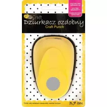 Dalprint Dziurkacz ozdobny k�ko z falbank� 3,7cm