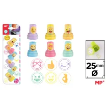 Stempelki dla dzieci U�MIECH i �APKI blister/6szt MP PM194-27 Mp Main Paper