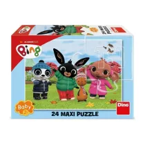 Puzzle baby 24 Krlik Bing jesienn por Dino Toys
