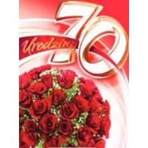 Art Nuvo Karnet 70 urodziny