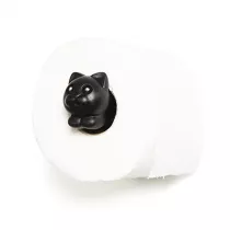 Qualy Uchwyt na papier toaletowy Roll Meo 10293-BK