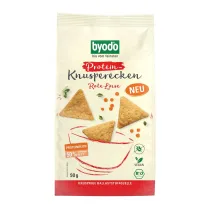 Byodo Chrupki proteinowe z soczewicy solone 90 g Bio