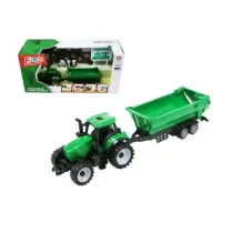 Traktor z przyczep i akcesoriami Hipo