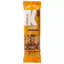 Karma Bars Umiechnij si Baton migdaowy z past z orzechw ziemnych i belgijsk czekolad 54 g