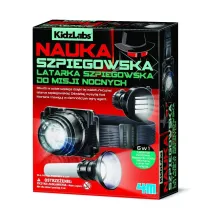 Kidzlabs Latarka szpiegowska do misji nocnych 4M Industrial Development Ltd.