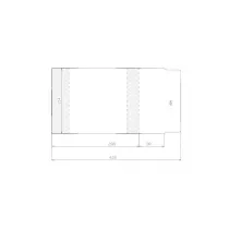 Sztapel Okadka regulowana 21.4 x 36.5 cm 50 szt.