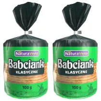 NaturaVena Babcianki naturalne Zestaw 2 x 100 g