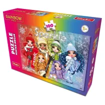 Puzzle 100 Rainbow High Winter Break Ideyka
