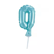 Godan Balon foliowy na patyczku BC-5BL0 Cyfra 0