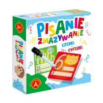 Pisanie, zmazywanie. Literki, cyferki Alexander