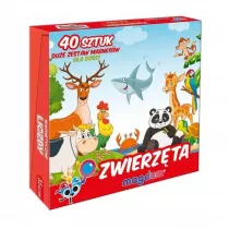 Maksik Magnesy zwierzta 40 szt.
