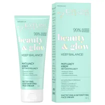 Eveline Cosmetics Beauty & Glow Keep Balance! matuj�cy krem detoksykuj�cy do twarzy 75 ml