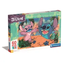 Puzzle 60 el. Maxi SuperColor. Stitch Clementoni