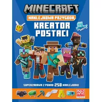Kreator postaci. Minecraft. Naklejkowa przygoda