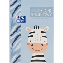 Oxford Blok rysunkowy A2 120 g biay 20 kartek