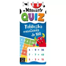 Tabliczka mno�enia do 100. Magiczny quiz. Spirala