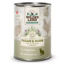 Wildes Land CAT Classic Fasan Huhn - baant i kurczak z urawin 400 g