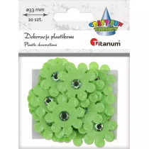Titanum Dekoracje samoprzylepne 3D kwiaty 20 szt.