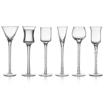 Lyngby Glas Kieliszki do w�dki Aquavit Rom transparentne 27585