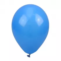 Balony pastelowe jednokolorowe niebieskie 24cm 10 szt.