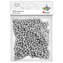 Titanum Kulki styropianowe srebrne 5/7mm