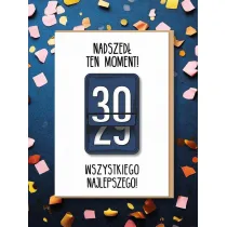 Nadwyraz.com Karnet Urodziny 30