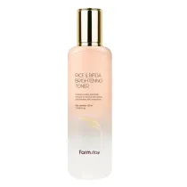 FarmStay Rice & Bifida Brightening Toner tonik do twarzy rozjaniajcy z Ryem i fermentami 120 ml