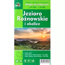 Mapa turystyczna Jezioro Ro�nowskie i okolice 1:25 000