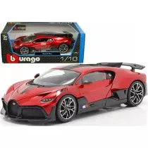 Bugatti Divo - metaliczny czerwony 1:18 Bburago