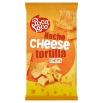 Poco Loco Tortilla chips serowe Nacho Cheese 200 g