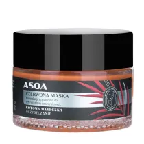 Asoa Gotowa maseczka do twarzy Czerwona Glinka 50 ml
