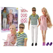Lalka Lucy rodzina chopak dziewczyna w ciy Leantoys