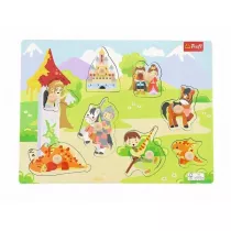 Puzzle drewniane medium  Knight's castle 61636 Trefl