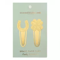 Designworks Ink Zakadki do ksiek metalowe Lucky Charms 2 szt.