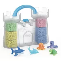 Playfoam go! Masa piankowa zamek, Figurki Cass film