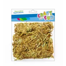 Craft with Fun Mech dekoracyjny zielony 50g