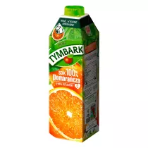 Tymbark Sok 100% pomaracza 1 l