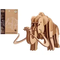Puzzle drewniane 3D mityczne mamut prehistoryczny Pro Kids