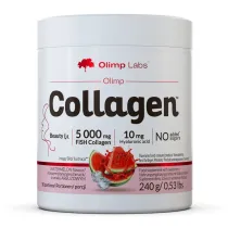 Olimp Labs Collagen 5000mg kolagen pochodzenia rybiego w formie hydrolizatu suplement diety Arbuz 240 g