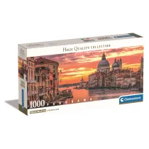 Puzzle 1000 el. Panorama - Grand Canal - Venice Clementoni