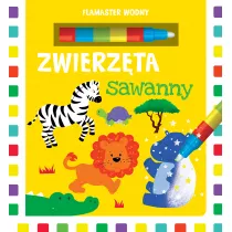Flamaster wodny. Zwierz�ta sawanny