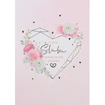 Karnet okazjonalny B6 z kopert� �lub PAN DRAGON HM200-2338
