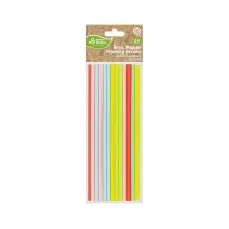 Godan Somki papierowe pastelowe mix 197 x 6mm 24 szt.