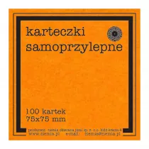 Ziemia Obiecana Karteczki samoprzylepne Fluo 100 kartek