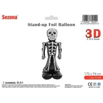 Balon Halloween Szkielet 170x94cm