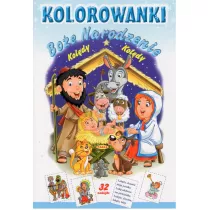 Kolorowanki. Boe Narodzenie - Koldy